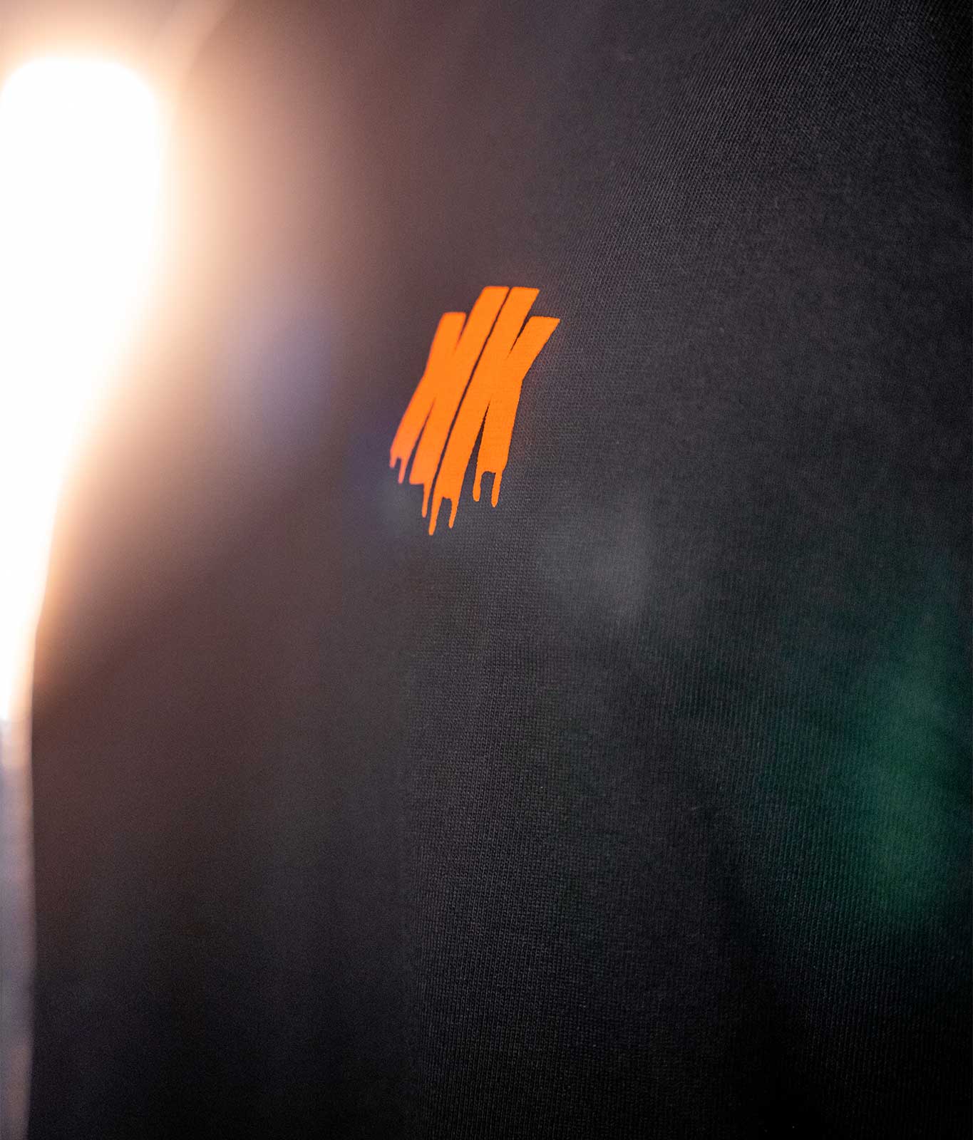 Oversize T-Shirt "Crackback" Schwarz