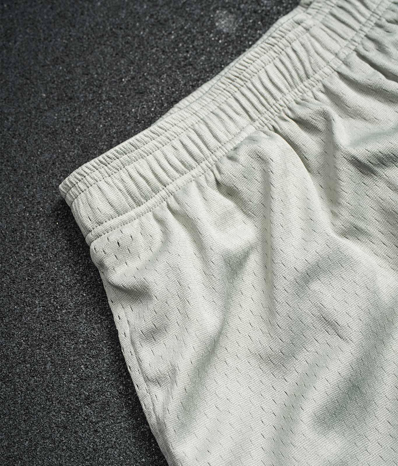 Mesh Shorts "Kilo Cube" Grau