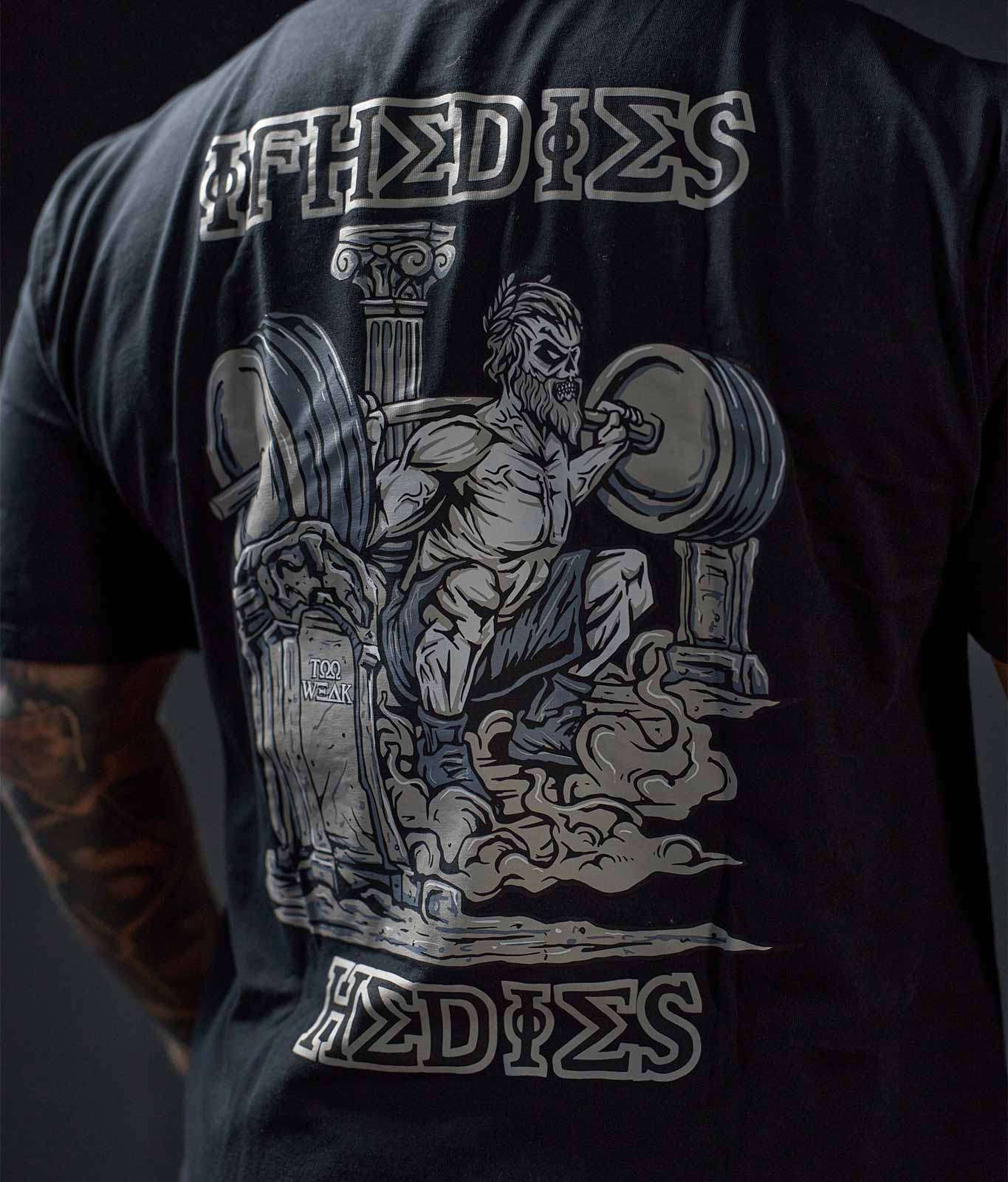 Oversize T-Shirt "IFHEDIES II" Schwarz