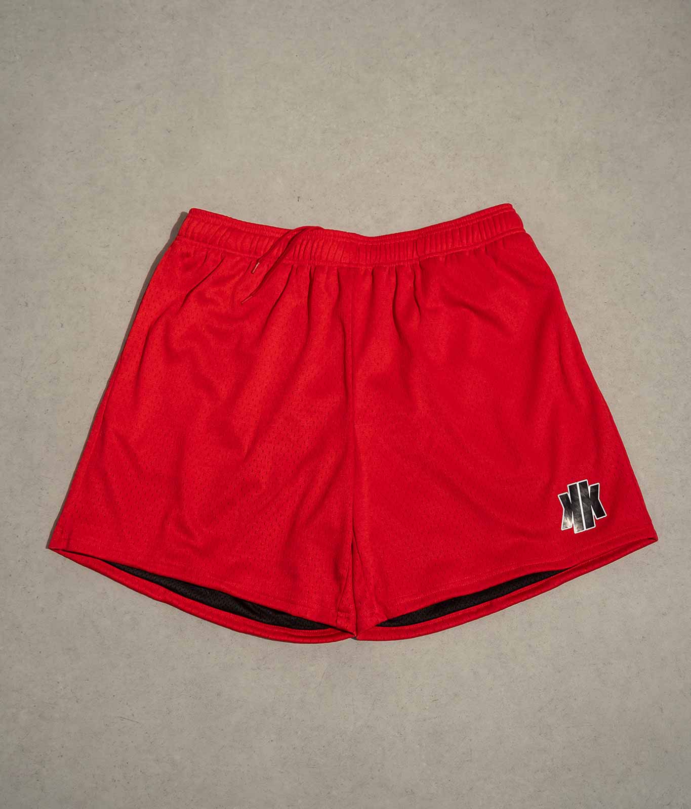 Mesh Shorts "KK Basic" Rot