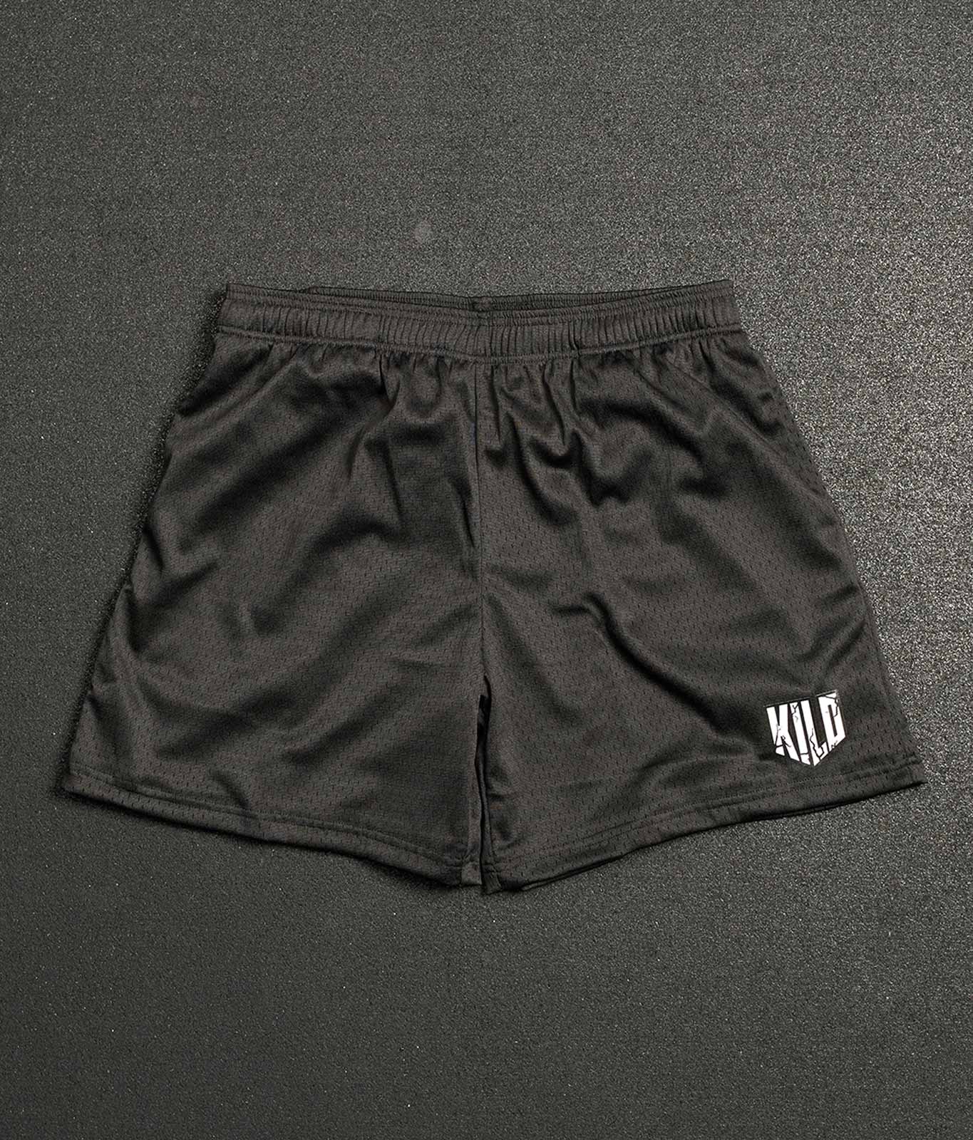 Mesh Shorts "Kilo Cube" Schwarz